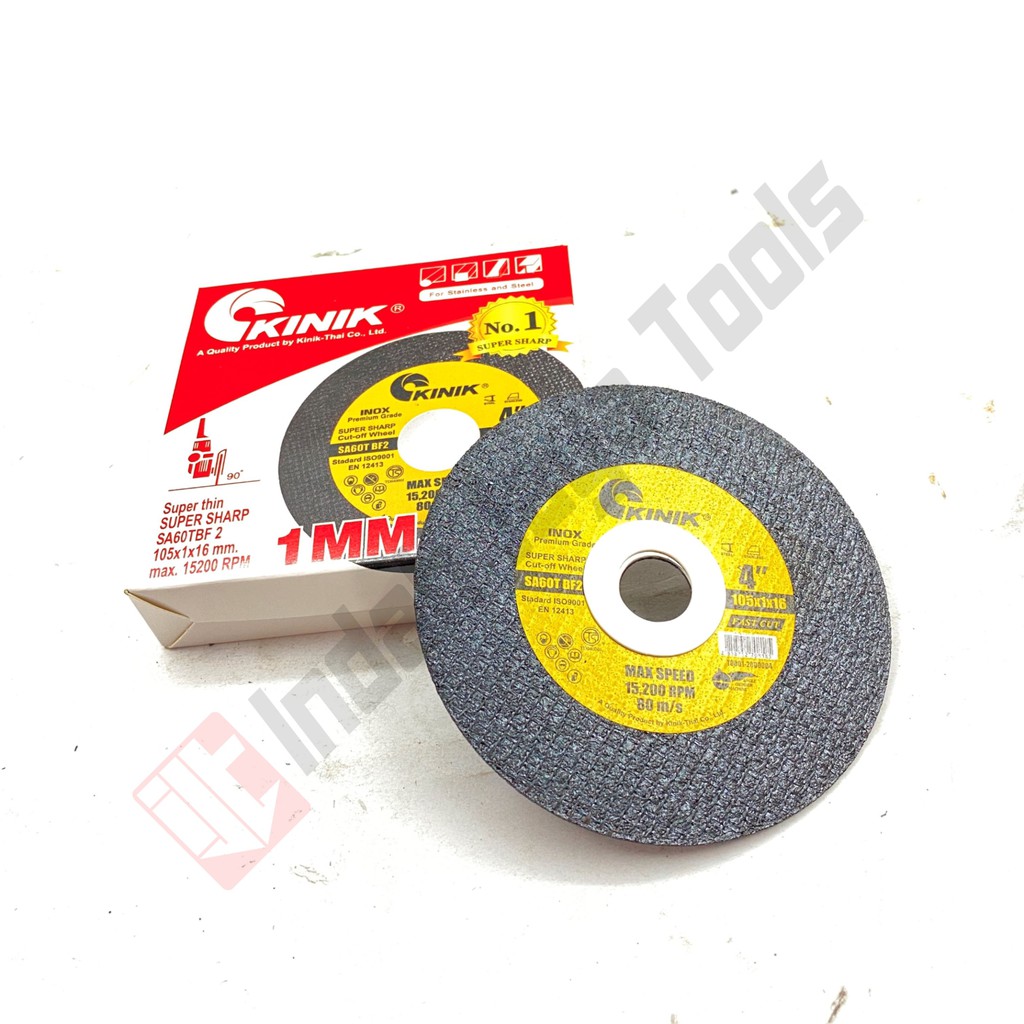 Jual KINIK SUPER THIN Cutting Wheel 4 x 1 - Batu Potong Besi Stainless ...