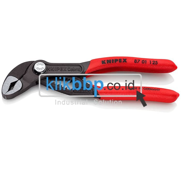 Draper Knipex Cobra® Waterpump Pliers, 125mm - 87 01 125 SB