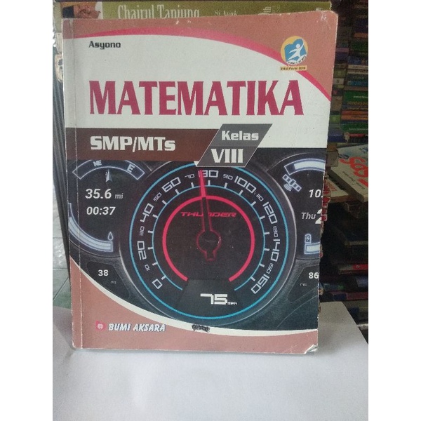 Jual Buku Matematika SMP/MTs Kelas 2-8 Penerbit Bumi Aksara | Shopee ...