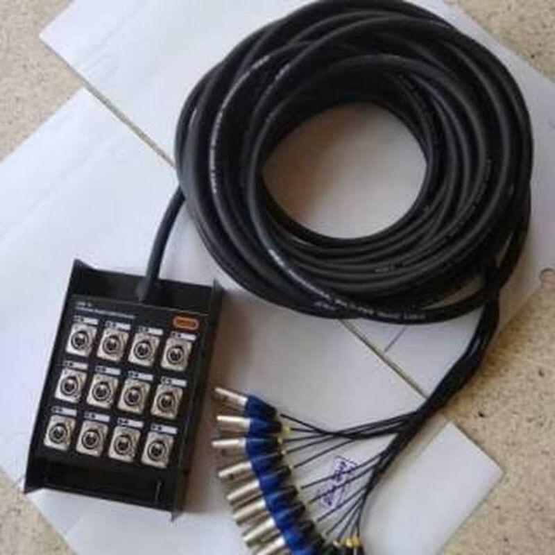 Jual kabel snake 12 ch lengkap panjang 20 meter | Shopee Indonesia