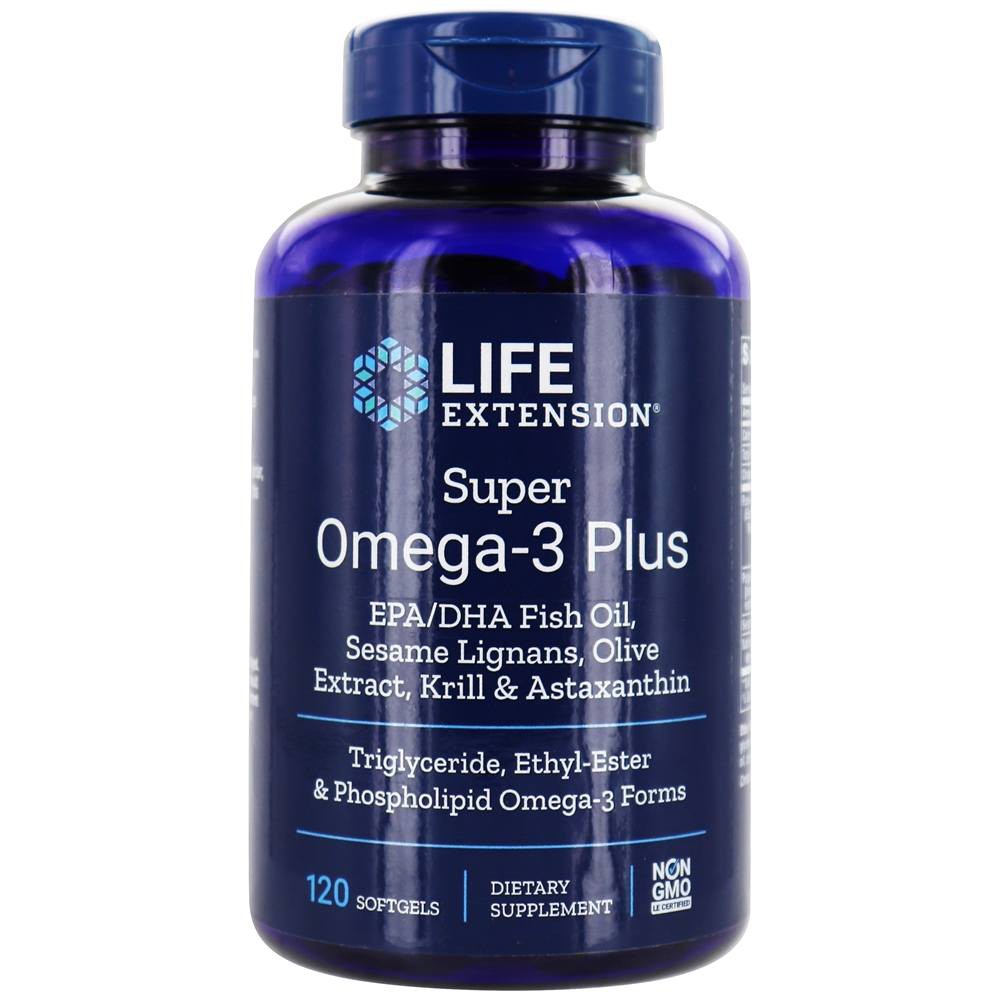 Jual LIFE EXTENSION SUPER OMEGA 3 PLUS 120 Softgels | Shopee Indonesia