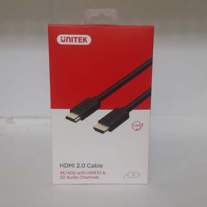 Jual Kabel HDMI UNITEK 2.0 CABLE 3M SUPPORT 4K ULTRAHD | Shopee Indonesia