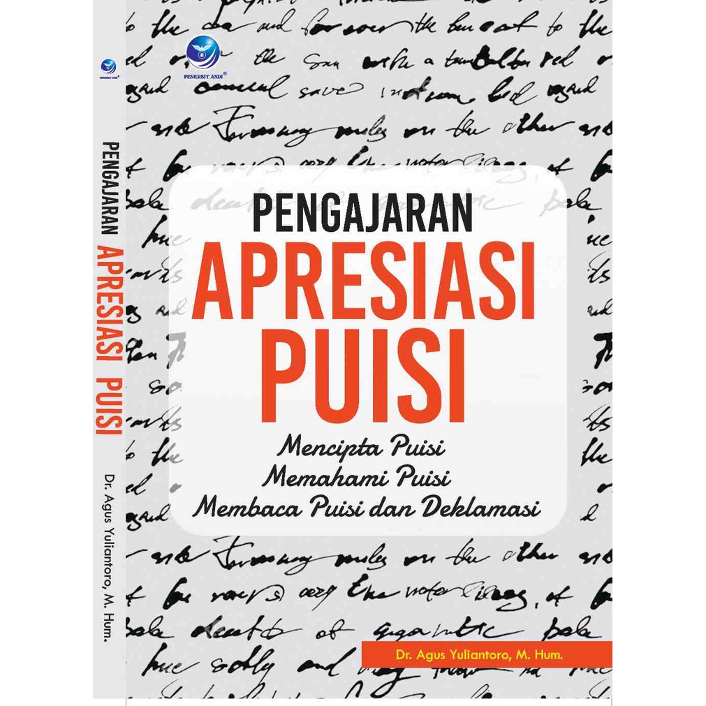 Jual Buku Pengajaran Apresiasi Puisi, Mencipta Puisi, Memahami Puisi ...