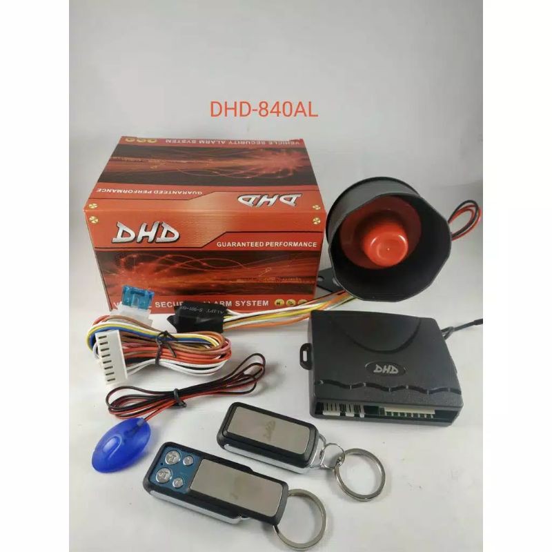 Jual Alarm mobil DHD tipe remote kunci lipat anti maling | Shopee Indonesia