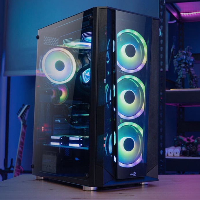 Jual AEROCOOL PRISM V3 ARGB MID TOWER TEMPERE PC CASE CASING GAMING ...