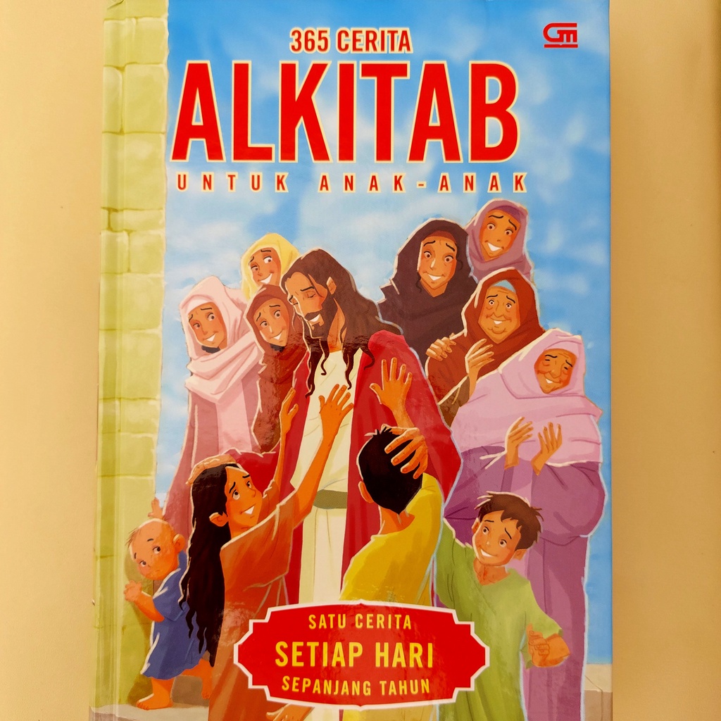 Jual Buku Cerita Alkitab Anak Bergambar - 365 Cerita Alkitab Untuk Anak ...