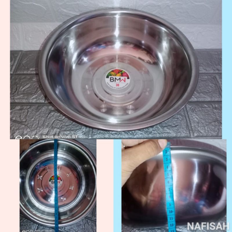 Jual Baskom Stainless Terlengkap & Harga Terbaru Juli 2026 | Shopee ...