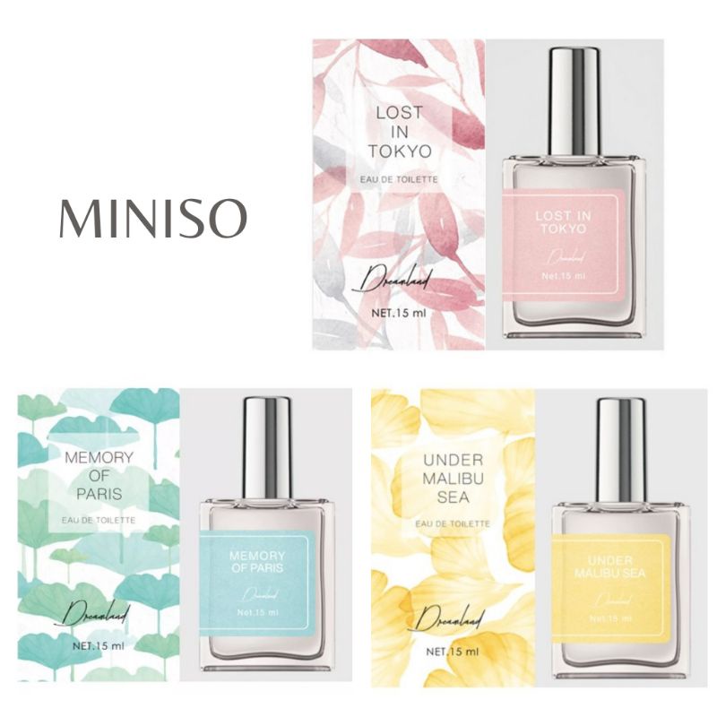 Jual Miniso Parfum Wanita Dreamland Eau De Toilette Lady Perfumes Ml Tahan Lama Shopee Indonesia