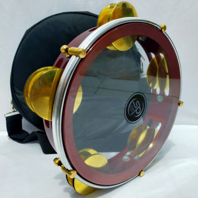 Jual RIQ REBANA ALAT MUSIK /HADROH TAMBORINE 83/4 mika Seif percussion
