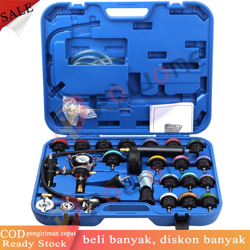 Jual 28 Pcs Universal Radiator Pressure Gauge Pressure Tester Vakum ...