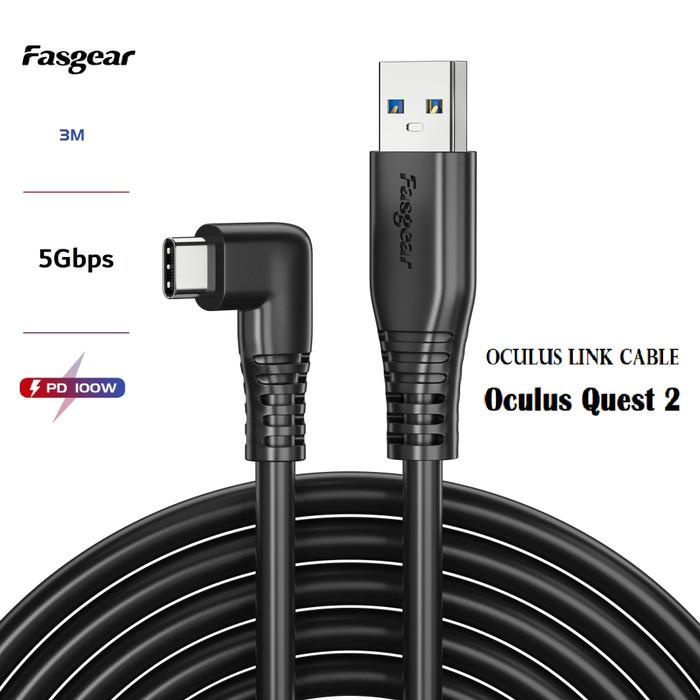 Jual Oculus Link Cable For Oculus Quest 3M/5M Usb Type A/C To
