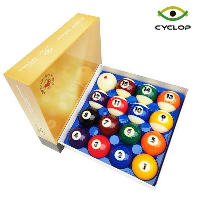 Jual Cyclop Zeus Traditional Tournament Tv Pro Billiards Ball Set 2-1/4 ...