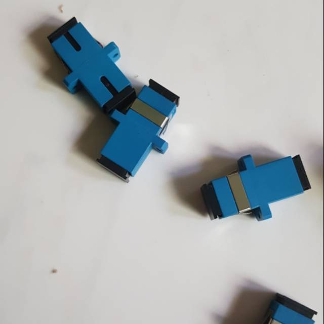 Jual ADAPTOR BARREL CONNECTOR SC UPC FO ISI 10 | Shopee Indonesia