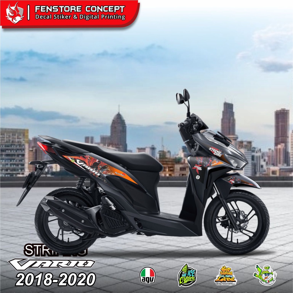 Jual Sticker Striping Lis Variasi Motor Vario 125 - Stiker Variasi