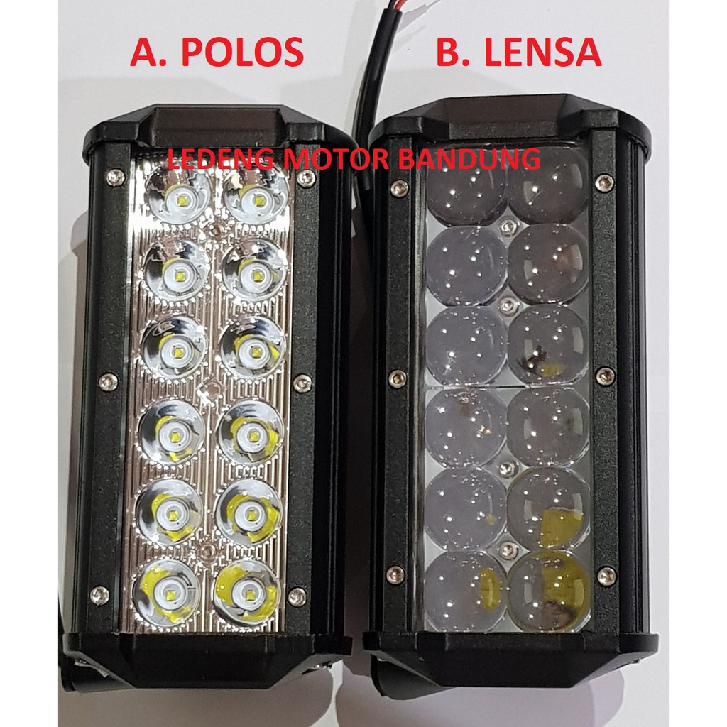 2 Stuks LED-werklampen – 175 W, 27.000 Lm, 12 V, IP68, 96 Chips, Voor Tractor, Auto, Motor En Vrachtwagen