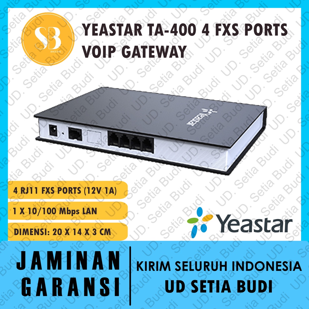 Gateway VoIP Yeastar Neogate TA400 - 4 Porte FXS Per Telefoni Analogici, Compatibile SIP - Foto 6