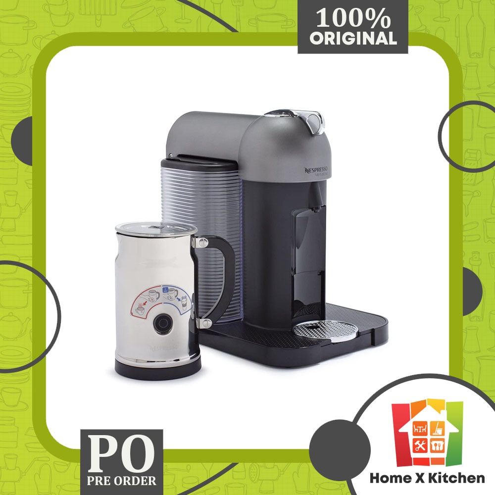 Jual Nespresso VertuoLine with Aeroccino Plus A+GCA1USBMNE Ori
