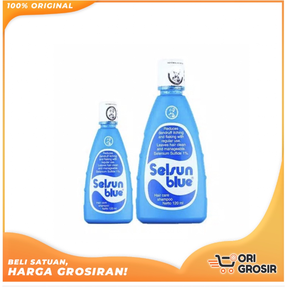 ORI Grosir SELSUN Blue Shampoo / Anti Ketombe / Anti Dandruff