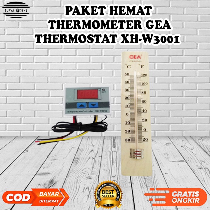 Jual Paket Termostat Digital XH Termometer Thermometer Mesin