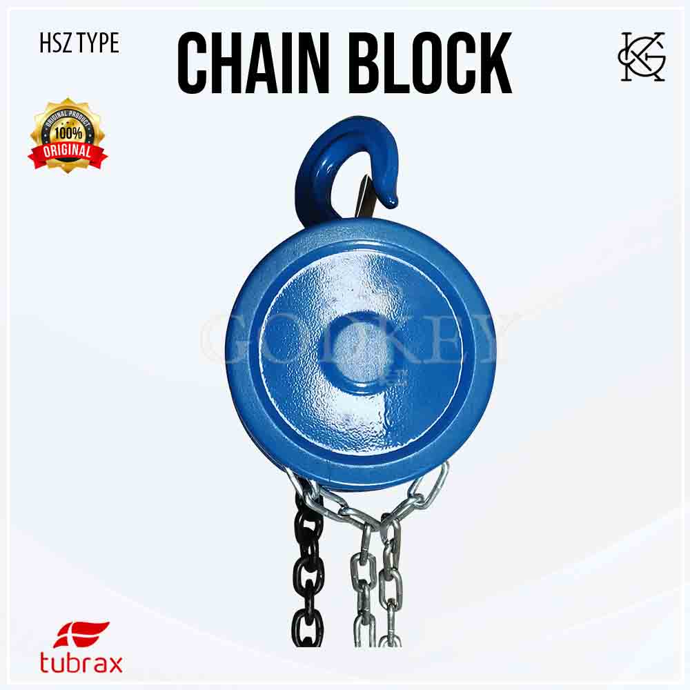 Jual JAPAN Chain Block 1 ton x 5 meter Kerekan Manual Takel bulat ...