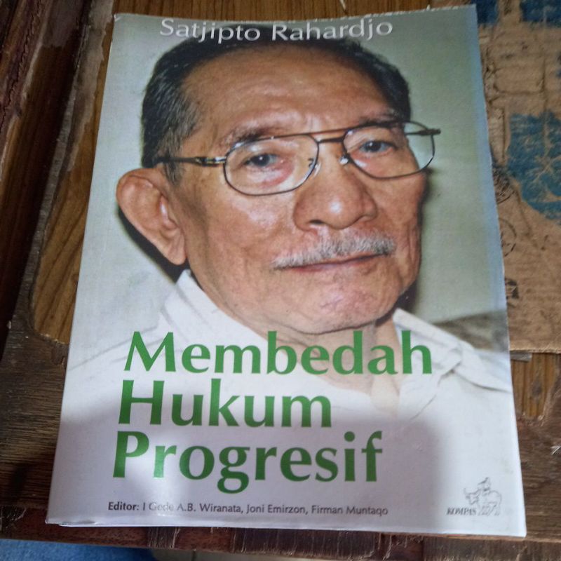 Jual Buku Membedah Hukum Progresif By Satjipto Rahardjo Shopee Indonesia