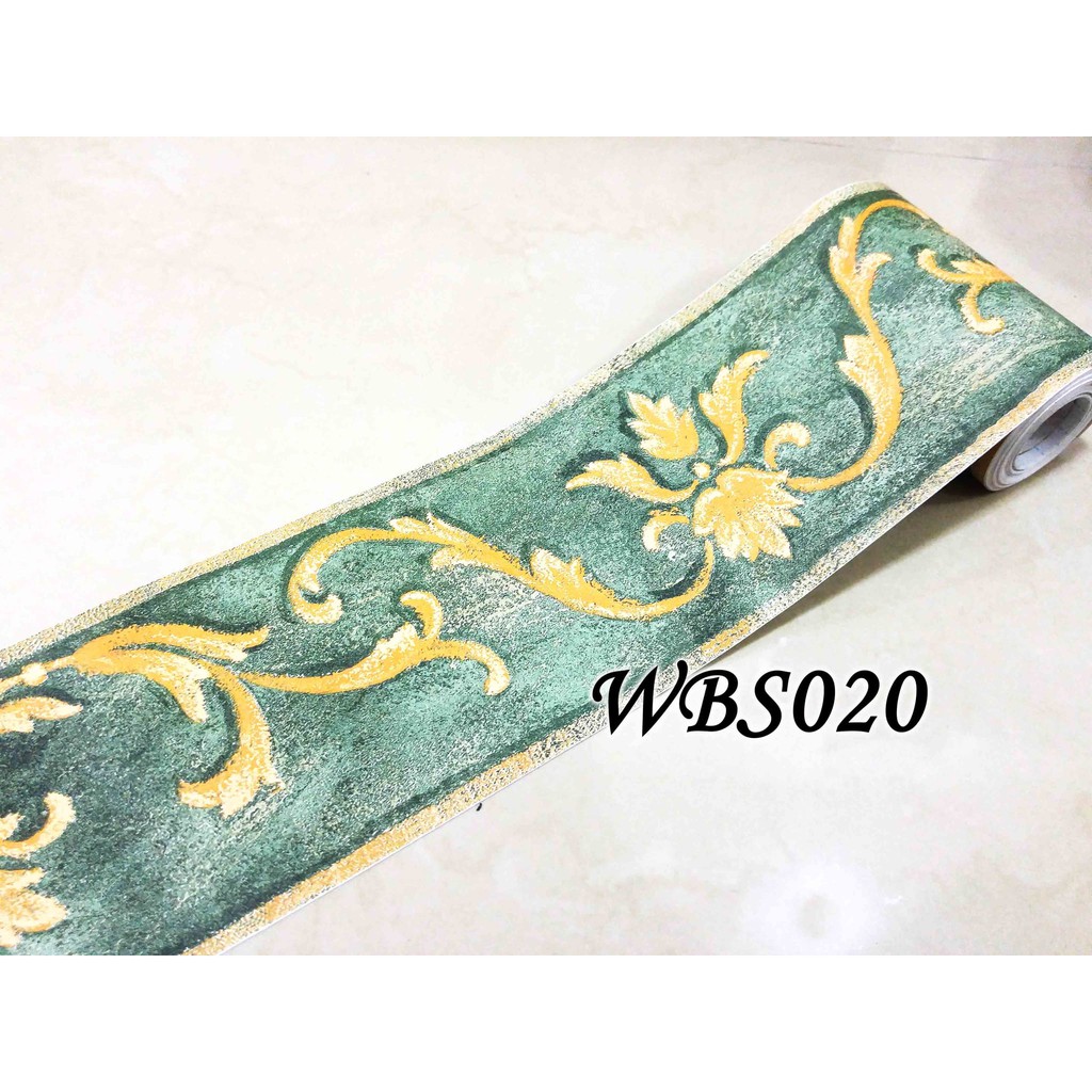 Jual WALLPAPER / WALLSTICKER BORDER STICKER WBS004 | Shopee Indonesia