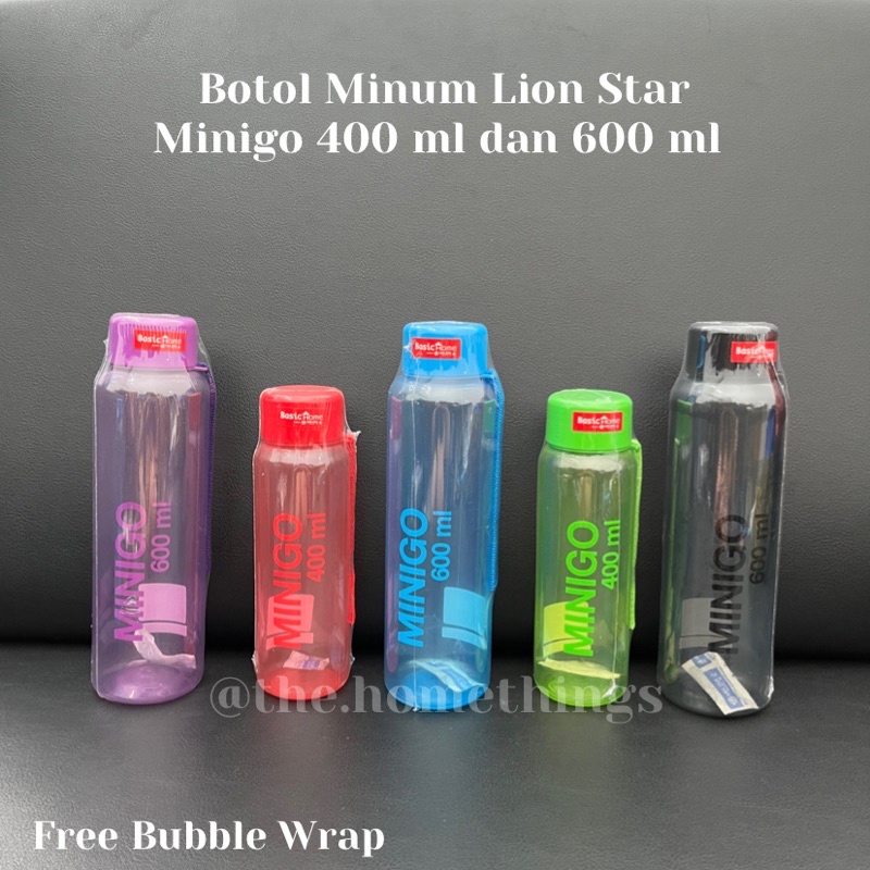 Jual Botol Minum Plastik Minigo Lion Star Nh Ukuran Ml Dan Nh