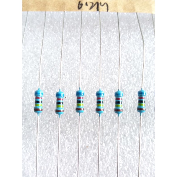 Jual 6.2M 6M2 1/4W 1% RESISTOR | Shopee Indonesia