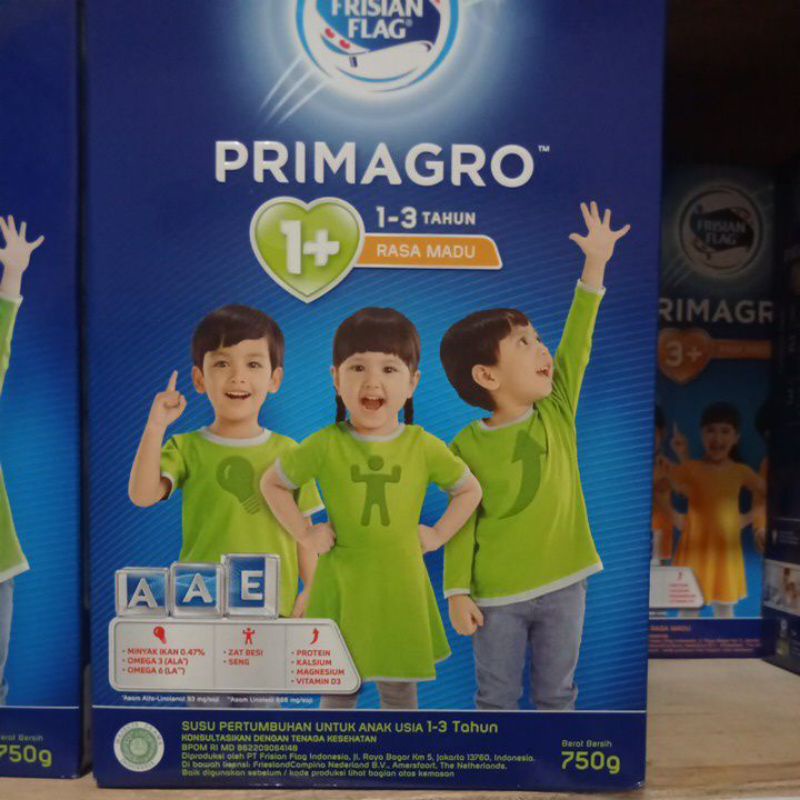 Jual Primagro 1+ Madu 750 Gram (dulu frisian flag 123) | Shopee Indonesia