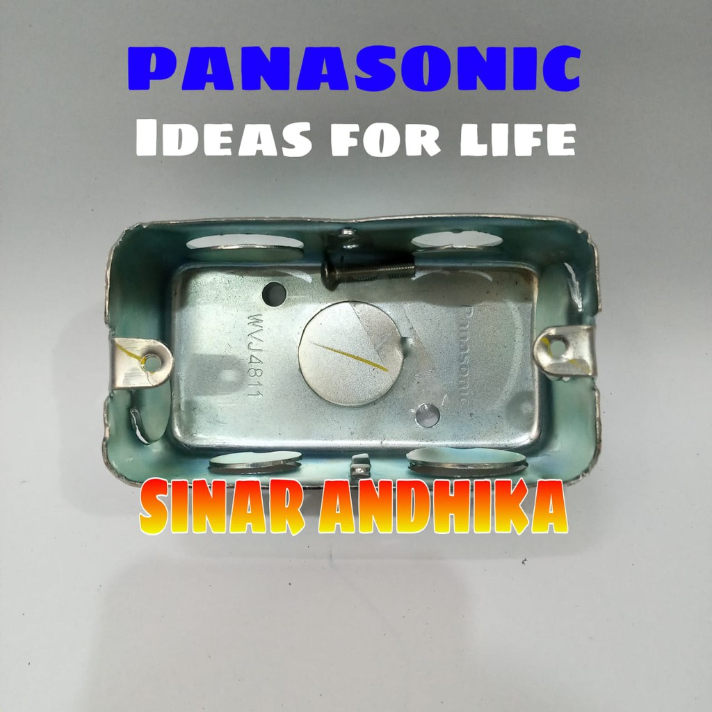 Jual INBOW DUS/BOX PERSEGI PANJANG A-TYPE METAL PANASONIC WVJ 4811 ...
