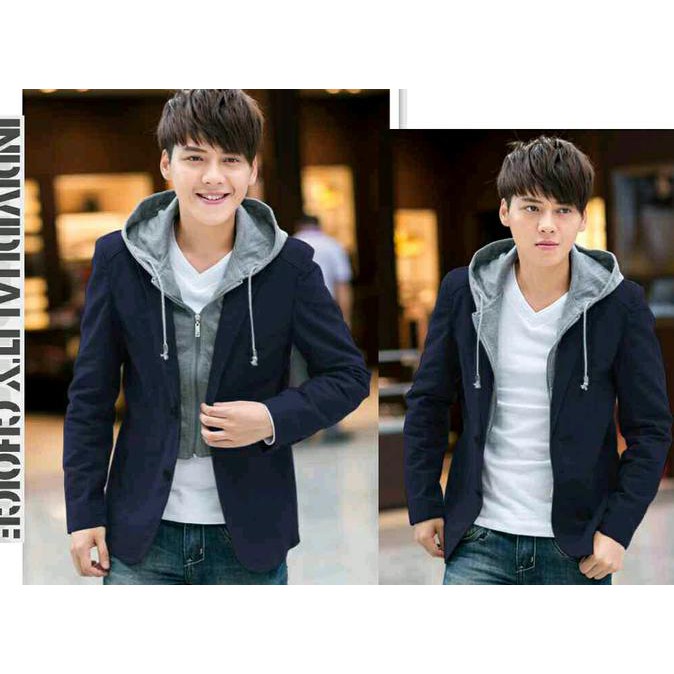 Jaket top blazer hoodie