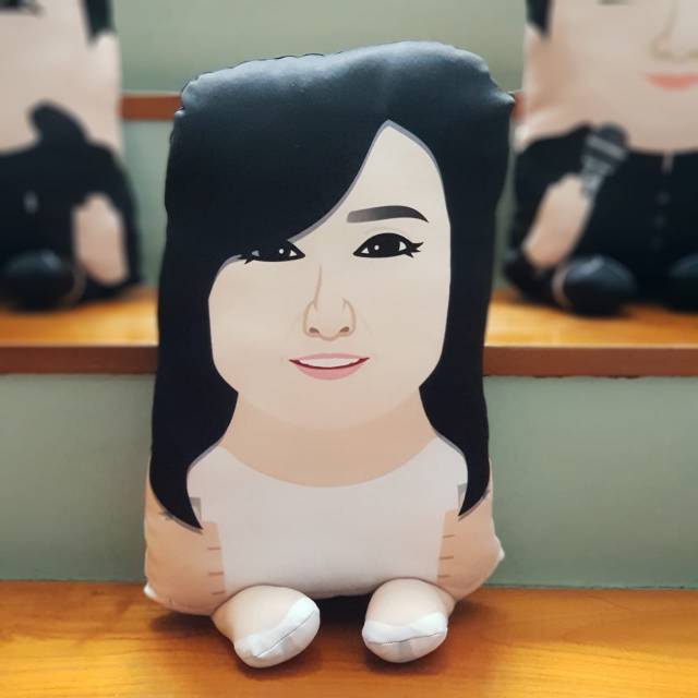 Jual Boneka printing / bantal custom / boneka custom / boneka karakter ...