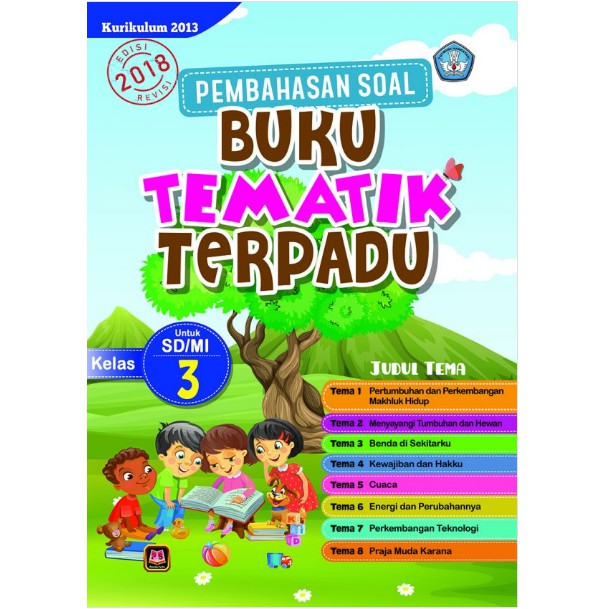 Jual Buku Pembahasan Soal Buku Tematik Terpadu Kelas 3 SD Revisi 2018 ...