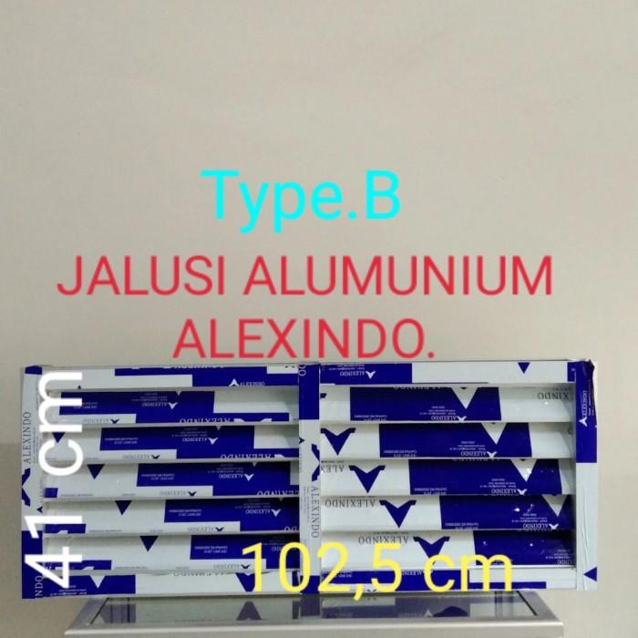 Jual Jendela Jalusi Alumunium,Ukuran/Type Sesuai Gambar. | Shopee Indonesia