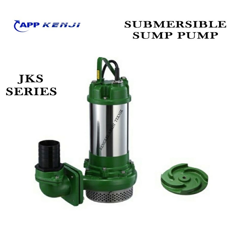 Jual App Kenji Jks 03 1 025kw 220v Submersible Sump Pump Shopee