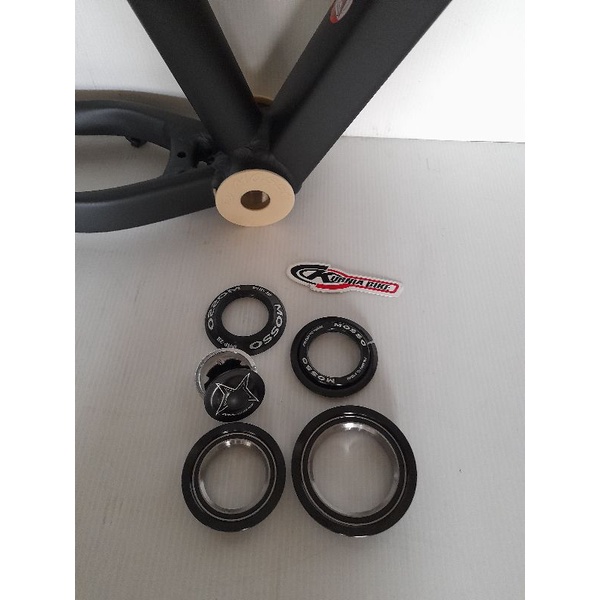 Jual FRAME MTB MOSSO FALCON 5 RAINBOW Plus Headset | Shopee Indonesia