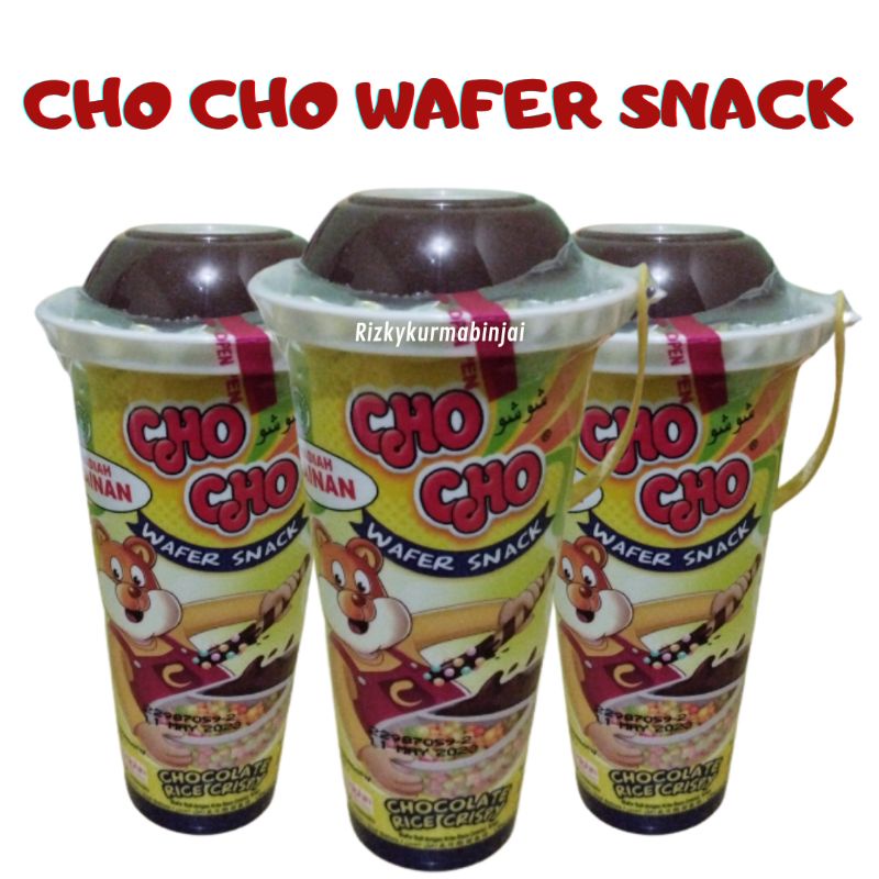 Jual Cho Cho Wafer Snack Chocolate Rice Crispy G Shopee Indonesia