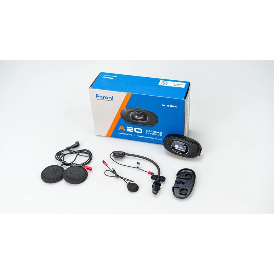 Intercomunicador Para Casco De Moto Parani A20 Nywton Bikes N