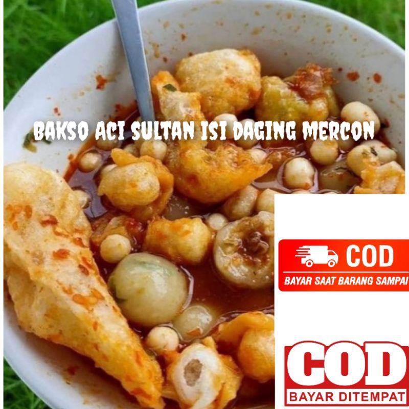 Jual Bakso Aci Sultan Isi Daging Mercon Shopee Indonesia