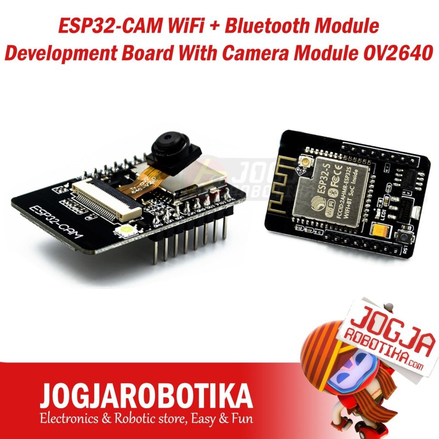 Jual ESP32-CAM WiFi + Bluetooth Module Development Board With Camera ...