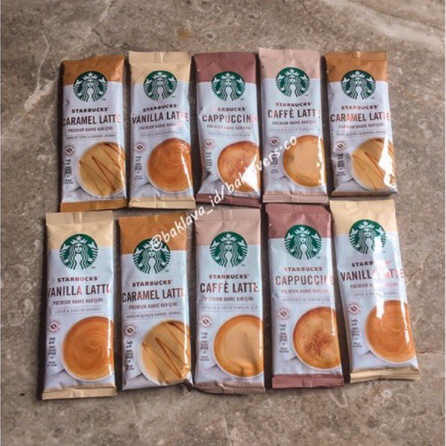 Jual Kopi Starbucks Sachet Made in Turkey Shopee Indonesia