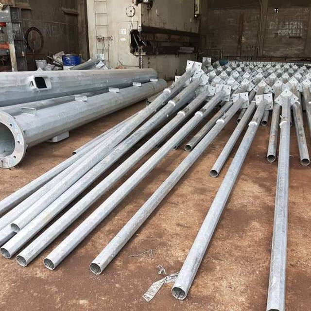 Jual Jual Tiang Pju Oktagonal 7m Double Lengan Shopee Indonesia