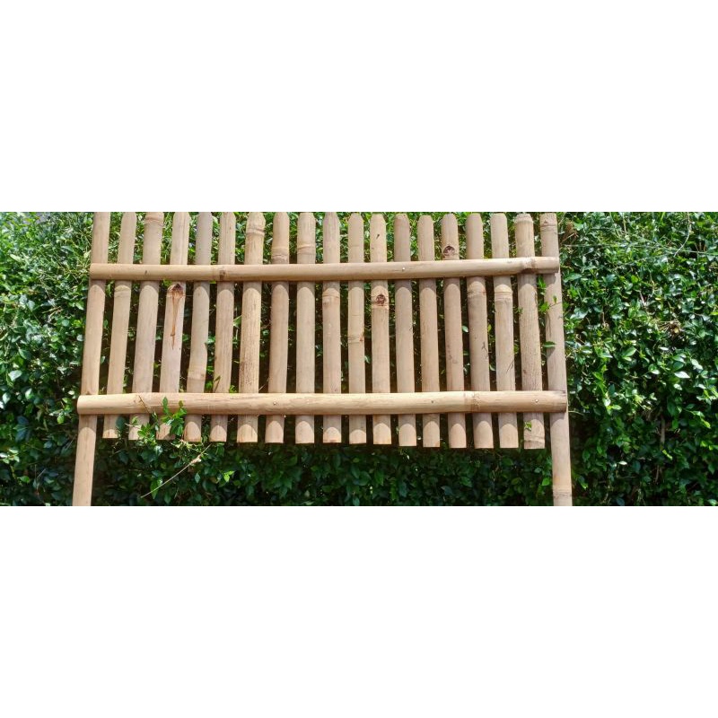 Jual Pagar Taman bambu Rentang 2cm ukuran 100x50 | Shopee Indonesia