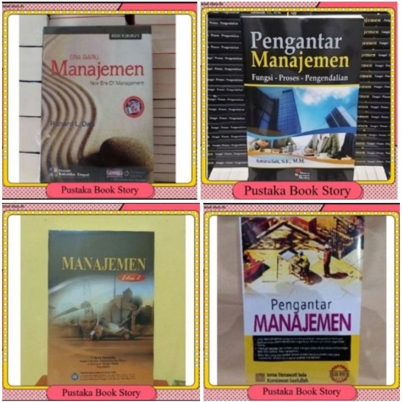 Jual ERA BARU MANAJEMEN BUKU 1 EDISI 9 BY RICHARD L DAFT + Manajemen ...