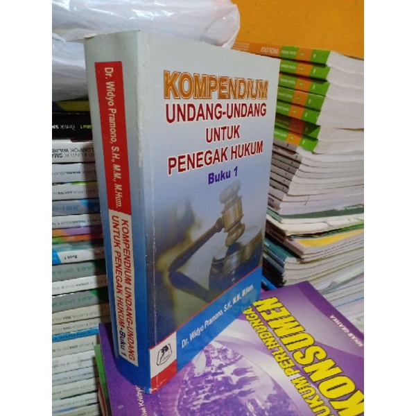 Jual KONPENDIUM UNDANG UNDANG UNTUK PENEGAK HUKUM JILID 1 ORIGINAL ...