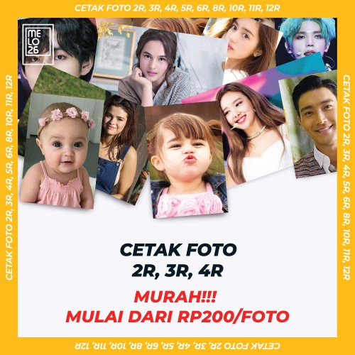 Product image Cetak Foto Ukuran 2R, 3R, 4R