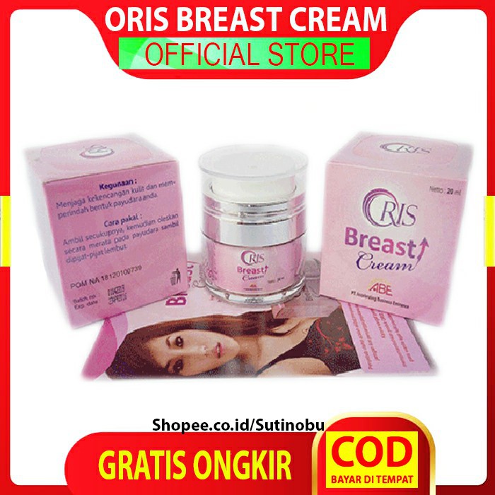 ORIS BREAST CREAM Pengencang Payudara Cegah Kanker Payudara