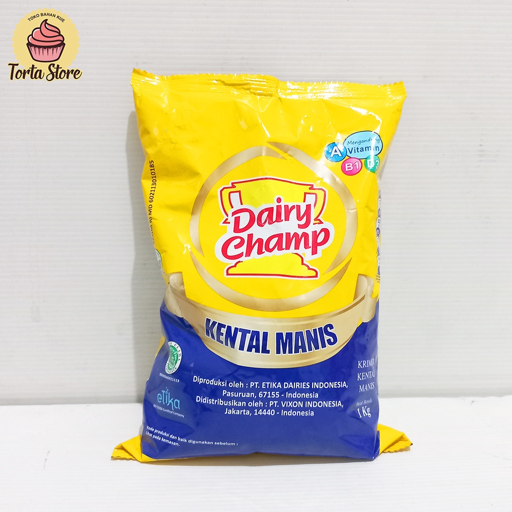 Jual Dairy Champ Kental Manis 1kg Shopee Indonesia 