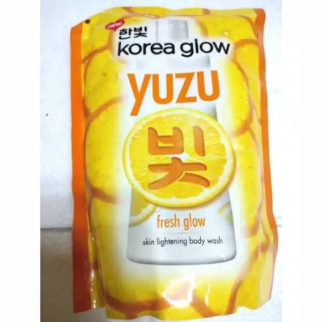 Jual Korea Glow Yuzu fresh glow body wash 200ml Shopee Indonesia
