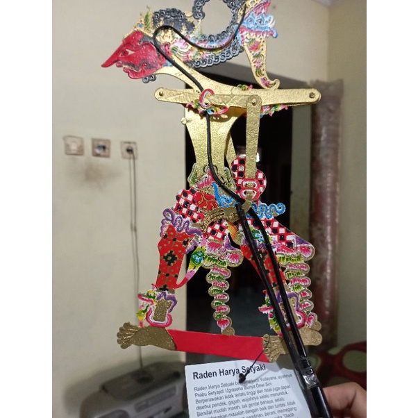 Jual Bisa Cod Kerajinan Miniatur Wayang Kulit Setyaki Mini Shopee Indonesia